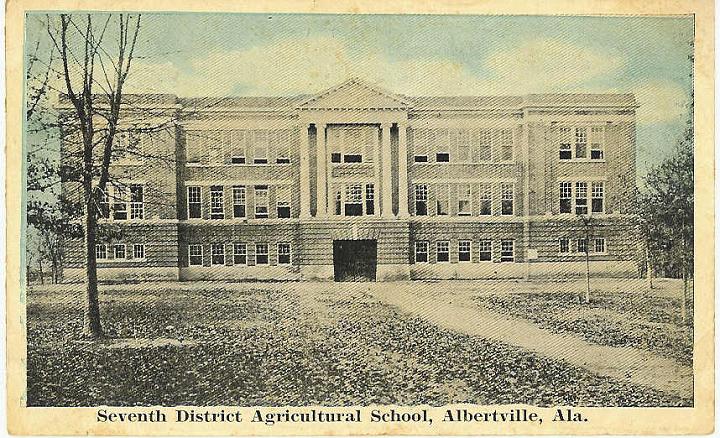 Albertville 1919 Seventh District Agricultural School